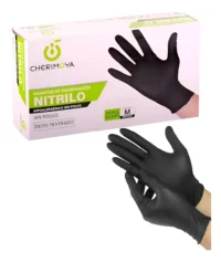 Guantes De Nitrilo Cherimoya Talla M 100pcs