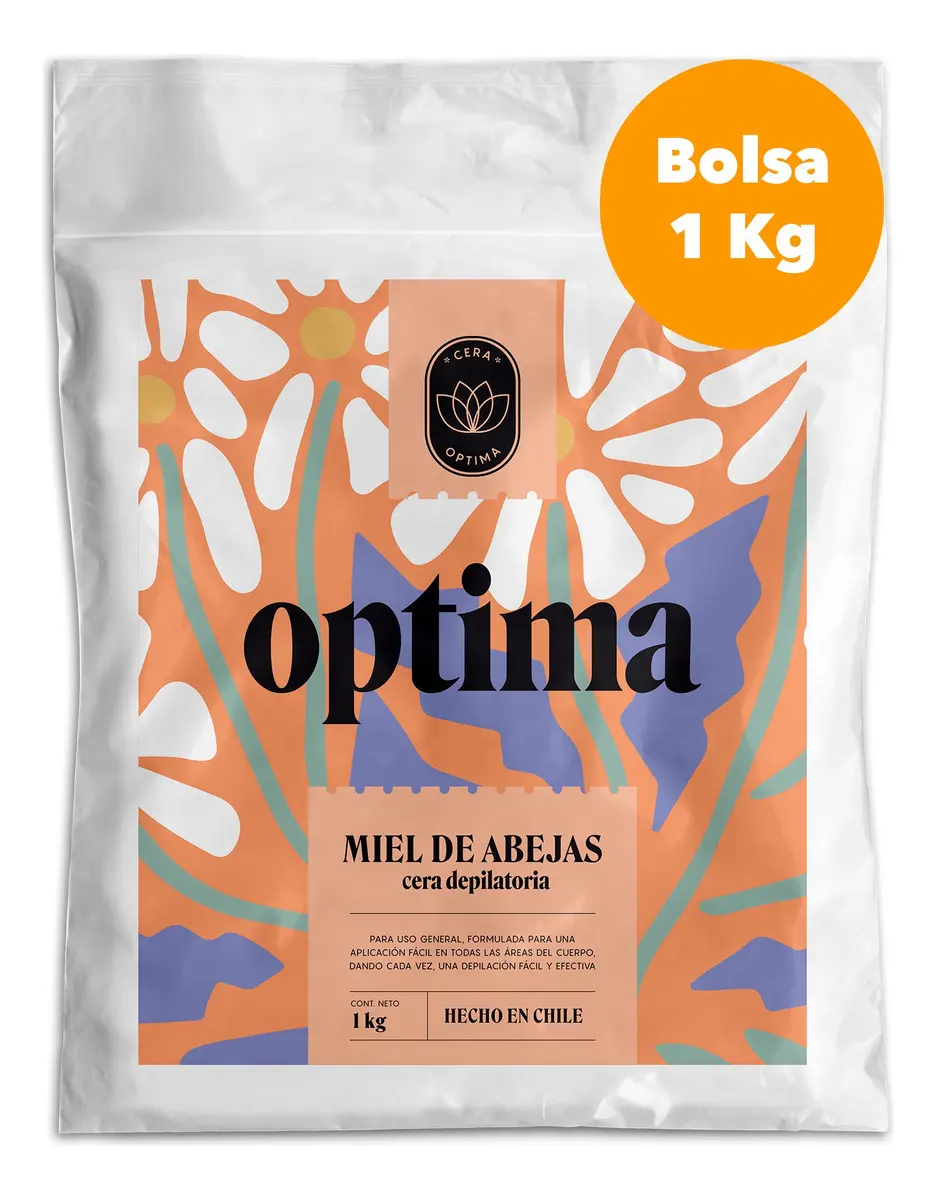 Cera Depilatoria Profesional Optima Miel 1kg