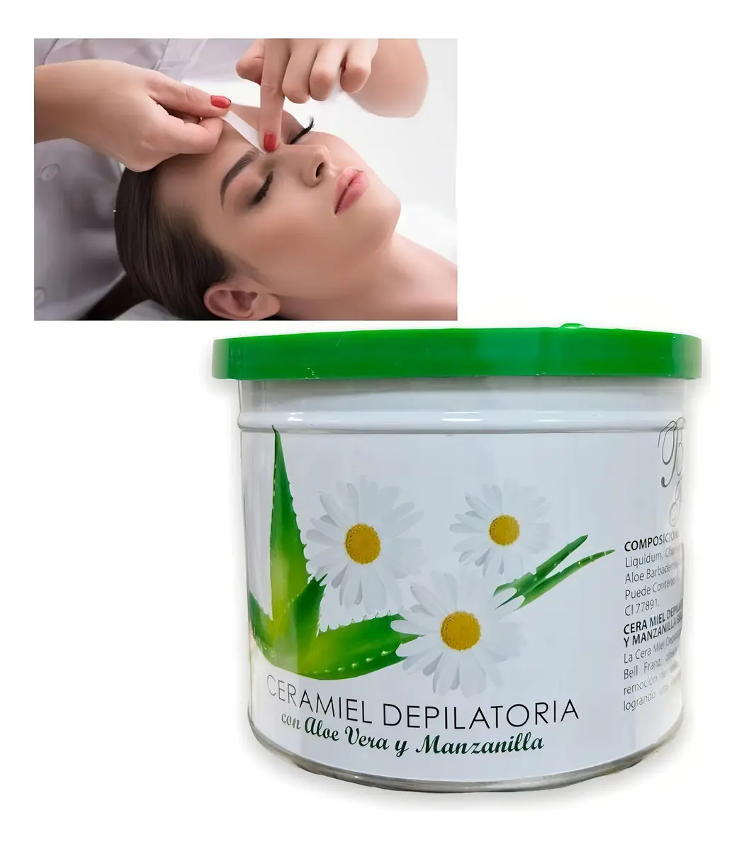 Cera Miel Con Aloe Vera Y Manzanilla 500g