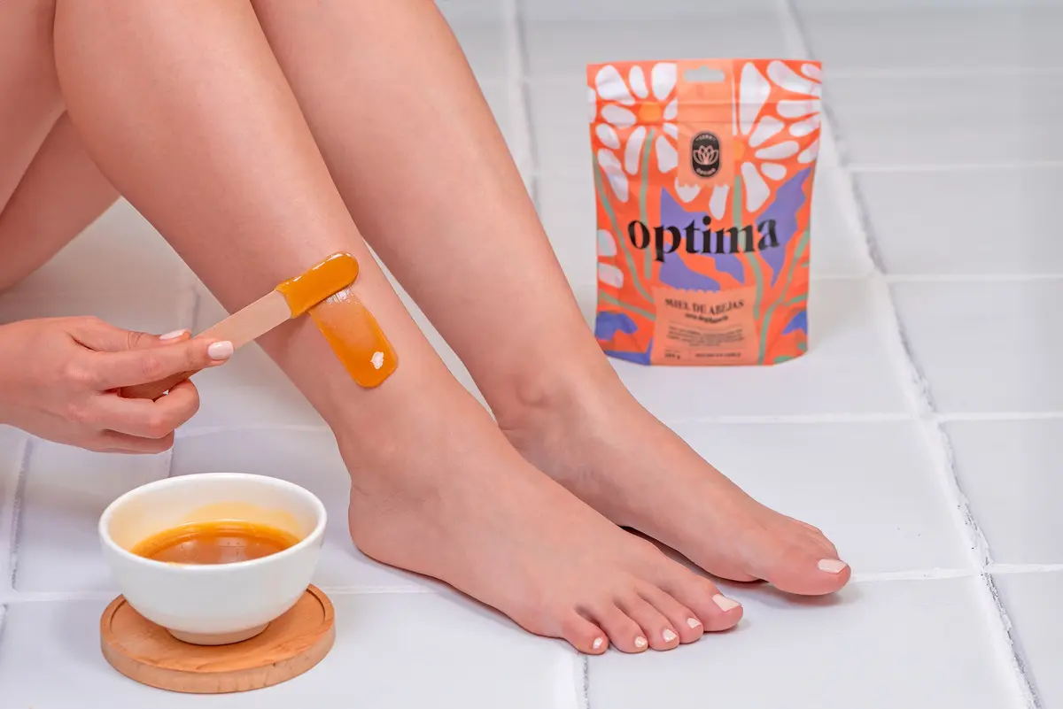 Cera Depilatoria Profesional Optima Miel 1kg - Imagen 2