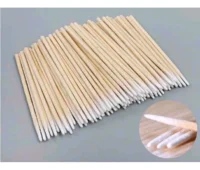 Hisopos De Madera Para Uñas Pack x100 Unidades- BLANCOS